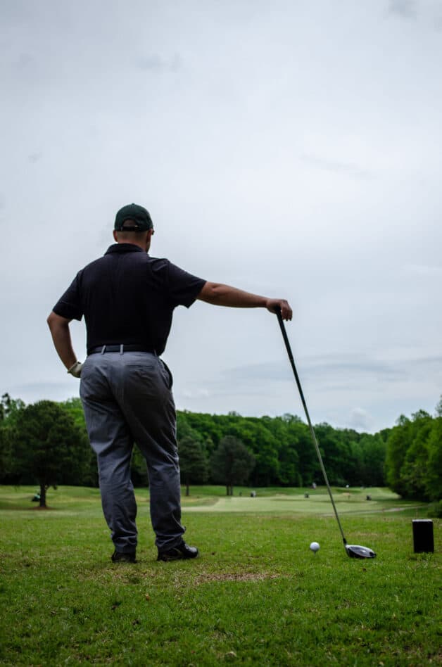 slope affects decisions during a practice round